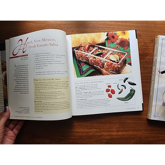 Richard Simmons Never-Say-Never Diet and Farewell To Fat 2 HCDJ Books First Edit - Picture 10 of 16